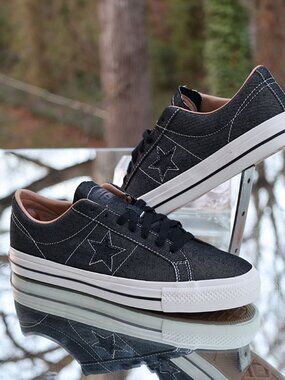 Converse Cons One Star Pro Low Denim Black